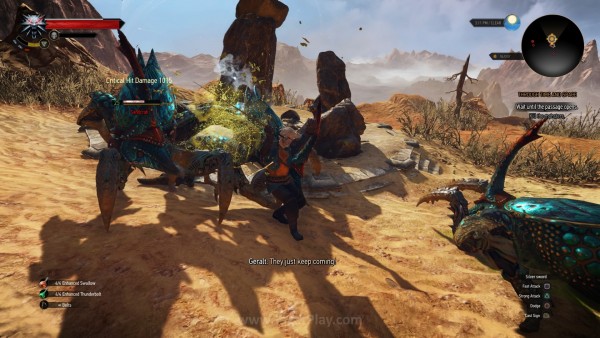 Review The Witcher 3: Pengalaman RPG Tanpa Banding! 24 Tidak hanya sekedar membuatnya lebih sulit, ia membuka mekanik pengelolaan resource yang lebih kompleks. Anda juga dituntut untuk merencanakan matang aksi layaknya seorang pemburu monster yang sebenarnya.