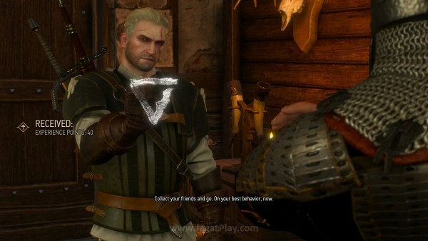 Review The Witcher 3: Pengalaman RPG Tanpa Banding! 17 Hingga Signs yang paling unik - Axii. Ia tidak hanya bisa digunakan di pertempuran untuk menghasilkan efek stun, tapi juga untuk membuka opsi tertentu ketika terlibat dalam percakapan. Anda bisa menyimpulkannya sebagai