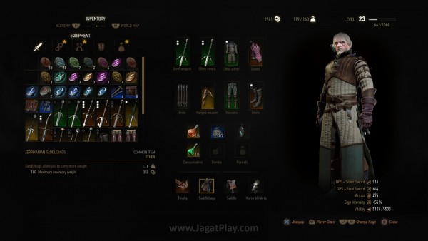 Review The Witcher 3: Pengalaman RPG Tanpa Banding! 19 Anda juga bisa berburu recipe untuk meracik potion dan membuka kesempatan untuk menciptakan armor atau senjata lebih kuat di blacksmith.
