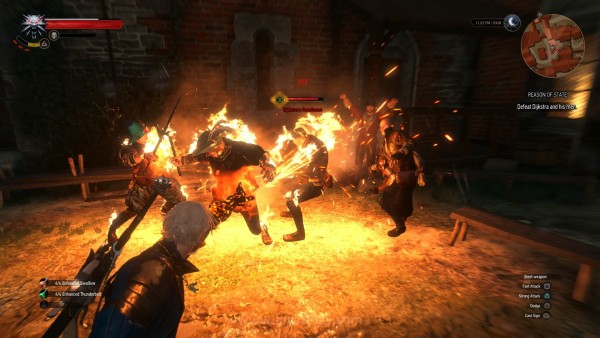 Review The Witcher 3: Pengalaman RPG Tanpa Banding! 15 Selain senjata yang ia gunakan, Geralt juga dipersenjatai dengan kekuatan