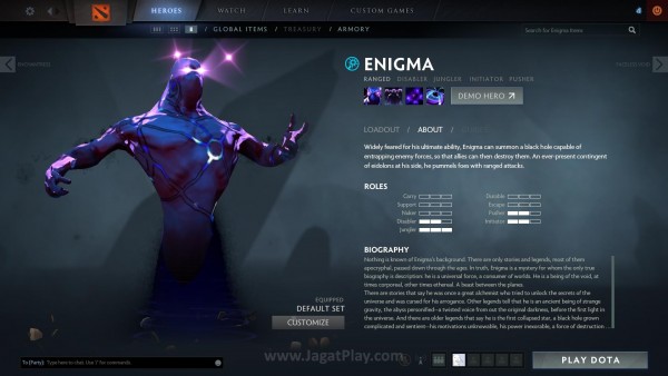 World Chasm Artifact milik Enigma yang ikonik itu juga belum bisa digunakan. 