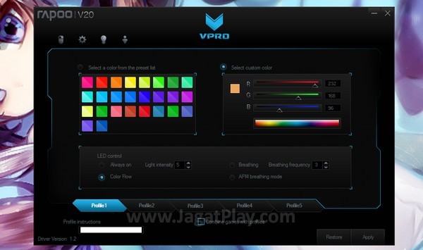 Review Rapoo VPRO V20: Bagaikan Memegang Cahaya! 7 Memilih warna favorit untuk menghiasi mouse Anda menjadi lebih mudah