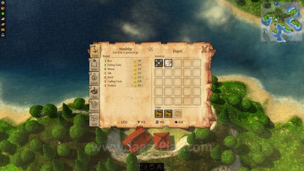 Kota yang kekurangan sebuah komoditi akan membayarnya dengan harga mahal