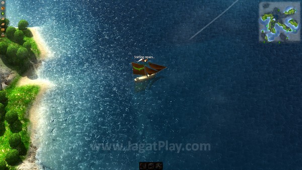 Perbaiki kapal Anda setiap kali selesai bertempur!