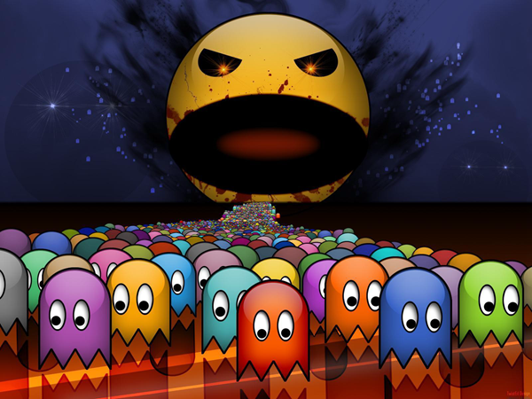 pacman ghosts