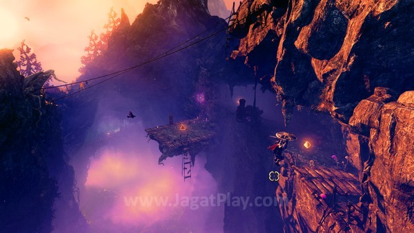 Review Trine 3 - The Artifacts of Power: Puzzle dan Action Berpadu Serasi! 9 Meskipun berbadan besar, perisai Potius dapat membantunya untuk melayang!