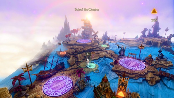 Review Trine 3 - The Artifacts of Power: Puzzle dan Action Berpadu Serasi! 12 Anda dapat menemukan stage tambahan di peta permainan