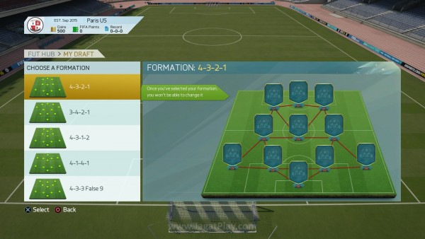 FIFA 16 FUT Online Draft (In Menus)
