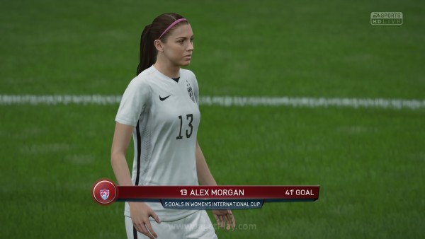 FIFA 16 a Tournament 1-0 USA V CHN, 1st Half