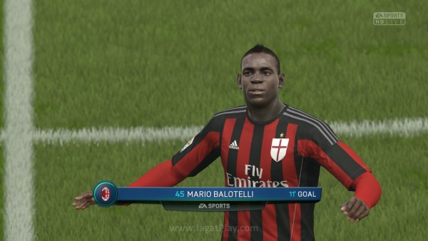 FIFA 16 Kick Off 1-0 MIL V INT, 1st Half
