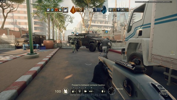 Untuk sebuah game yang secara visual tak terlalu menarik, Siege versi PC butuh berat untuk bisa dimainkan di versi paling optimal. Anda butuh VGA dengan VRAM 4 GB untuk setting Ultra.