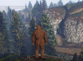 Gamer Masih Temukan Rahasia Baru di GTA V! 6 sasquatch