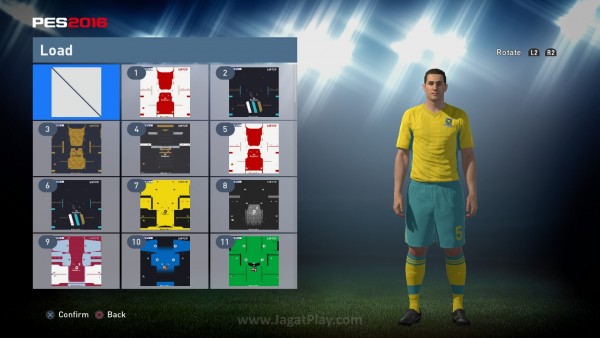 Problem utama dari lisensi bisa diatasi dengan menggantik jersey tim yang diinginkan