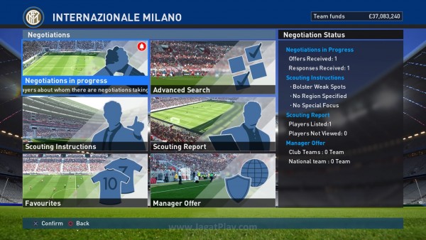 UI baru untuk Master League