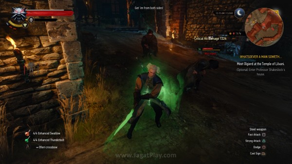 Review The Witcher 3 – Hearts of Stone: Kembali Berburu! 7 Ada beberapa senjata dengan efek unik juga yang disertakan. Termasuk senjata dengan efek