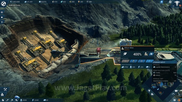 Review Anno 2205: Membangun Tanpa Pusing! 2 Setiap produk membutuhkan bahan baku yang berbeda