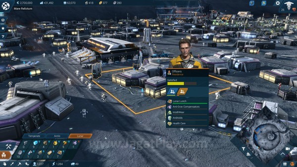 Review Anno 2205: Membangun Tanpa Pusing! 11 Penduduk bulan membutuhkan produk yang mahal untuk dihasilkan