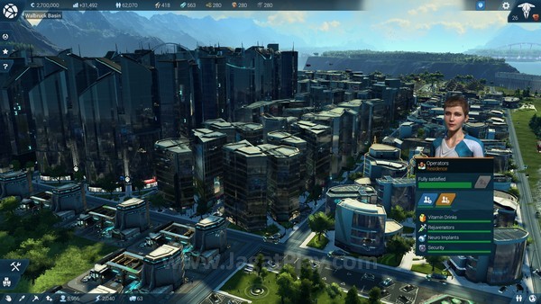 Review Anno 2205: Membangun Tanpa Pusing! 1 Tujuan Anda adalah meng-upgrade perumahan sampai setinggi-tingginya