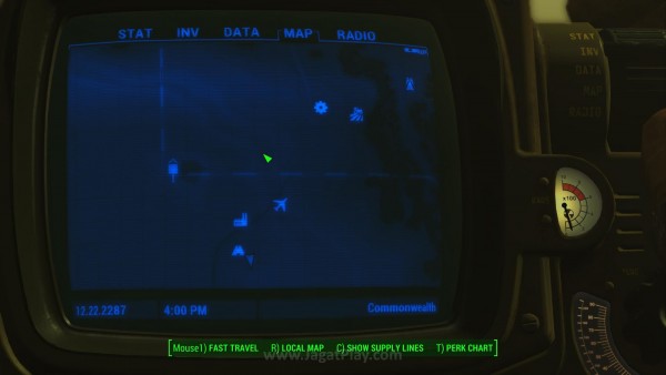 Review Fallout 4: Tak Sefantastis yang Dibayangkan! 7 Kerennya lagi? Pembatas garis di peta ternyata hanyalah peringatan