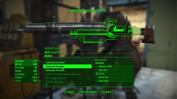 Review Fallout 4: Tak Sefantastis yang Dibayangkan! 6 Fitur terkuat Fallout 4 menurut kami justru terletak di kesempatan untuk memodifikasi senjata range, melee, dan armor Anda untuk ekstra status yang lebih kuat.