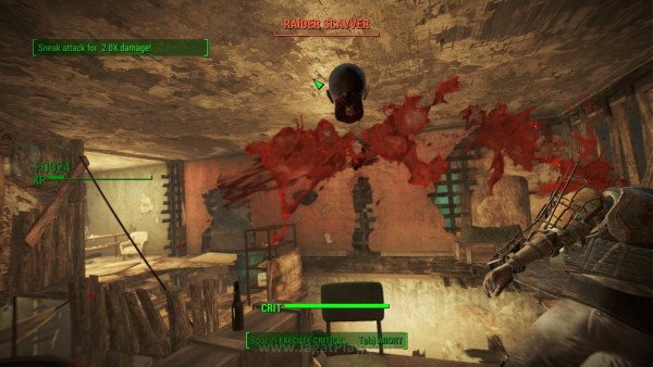 Review Fallout 4: Tak Sefantastis yang Dibayangkan! 14 Manusia + kepala - peluru = hidup. Manusia - kepala + peluru = mati. Simple math.