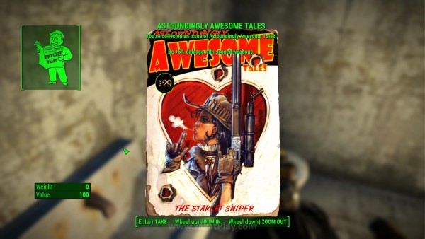 Review Fallout 4: Tak Sefantastis yang Dibayangkan! 21 Komik atau majalah yang Anda temukan juga akan menghasilkan boost status tertentu secara permanen.