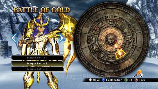 Bertarung sebagai Gold Saint yang super kuat, melawan musuh yang super kuat pula
