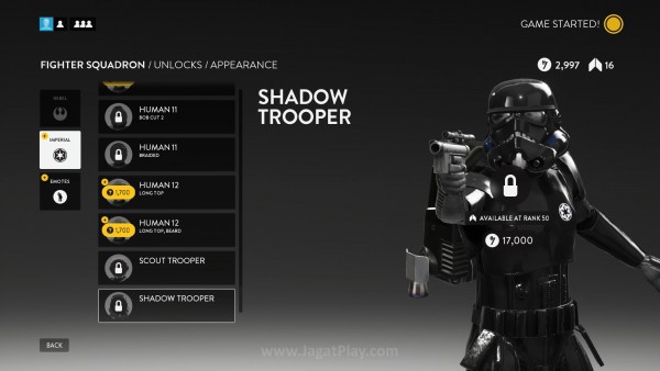 Review Star Wars Battlefront: Konten Tak Sepadan Harga! 9 Sistem level hadir lengkap dengan Credits sebagai