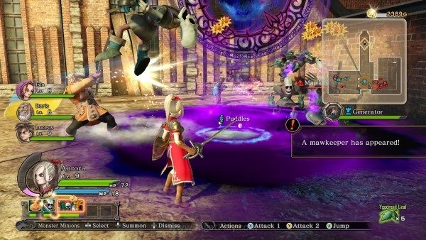 Review Dragon Quest Heroes: Berhasil Mempertahankan Nuansa Aslinya! 3 Ada jenis monster yang hanya mengeluarkan skill sekali pakai saja