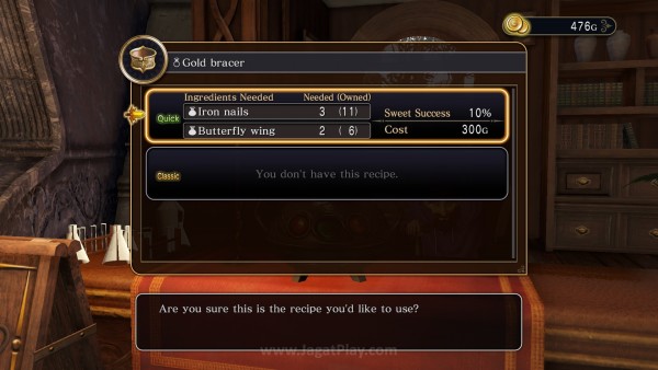 Review Dragon Quest Heroes: Berhasil Mempertahankan Nuansa Aslinya! 11 Kumpulkan bahan crafting dari mengalahkan musuh untuk membuat perlengkapan tempur yang kuat