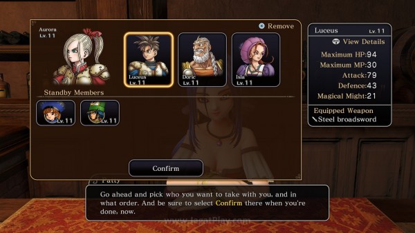 Review Dragon Quest Heroes: Berhasil Mempertahankan Nuansa Aslinya! 12 Karakter yang bisa dibawa ke pertempuran hanya empat orang, jadi Anda harus memilihnya dengan seksama