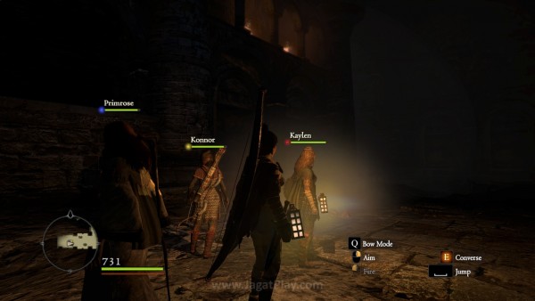 Review Dragon's Dogma - Dark Arisen: Gameplay Kelas Atas! 6 Daerah dungeon membutuhkan bantuan lentera untuk pencahayaan