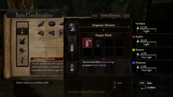 Kombinasikan beragam bahan crafting untuk mendapatkan benda baru yang berguna