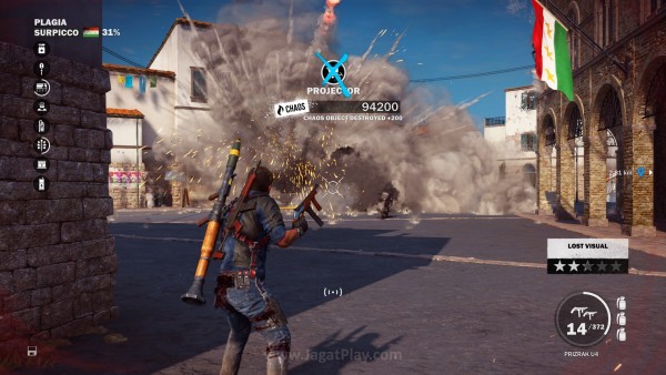 Dua inti Just Cause 3: kehancuran dan bersenang-senang.