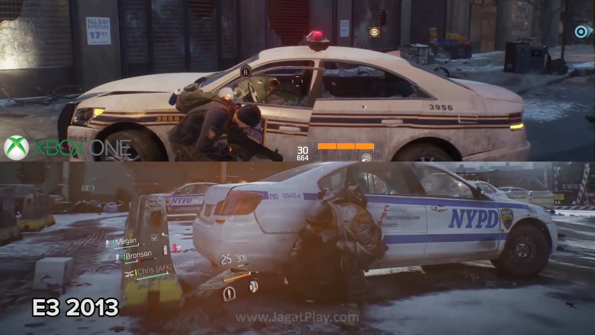 The Division e3 2013 vs beta 10