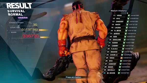 Street Fighter V jagatplay part 1 (135)