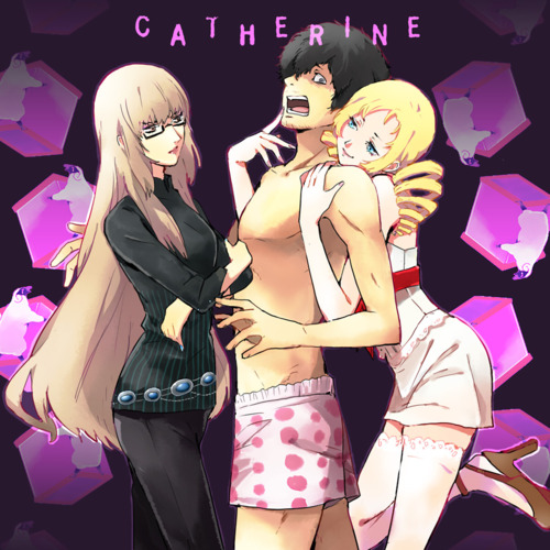10 Kisah Cinta Segitiga Paling Populer di Video Game! 4 katherine catherine