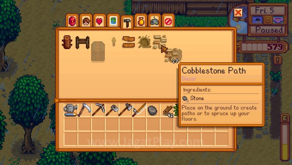 Review Stardew Valley: Kebun, Tarung, Cinta! 6 Crafting bisa dilakukan di mana saja