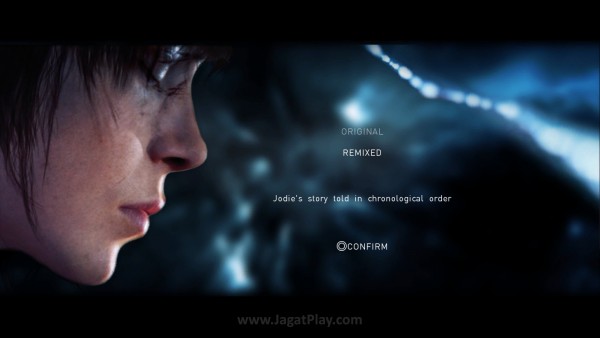 Review Heavy Rain & Beyond Two Souls Collection: Bagi yang Kelewatan! 2 Satu-satunya hal baru yang ditawarkan hanyalah dua mode berbeda untuk Beyond: Two Souls - Original dan Remixed.