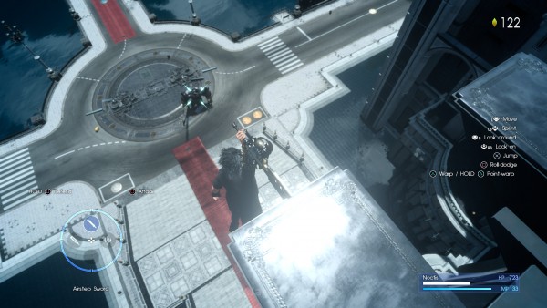 Warp yang mencakup area cukup tinggi.
