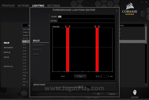 Drivernya tidak memberikan preset warna yang mudah; Anda harus mengaturnya melalui cara yang sulit