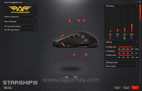 Review Armaggeddon NRO-5 Starship III: Mouse RGB Murah! 2 Sayangnya, statusnya sebagai sebuah mouse yang menyandang nama
