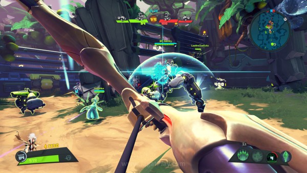 Menjajal BETA Battleborn: Borderlands Versi MOBA? 2 Overgrowth hadir dengan objektif khas game MOBA pada umumnya.