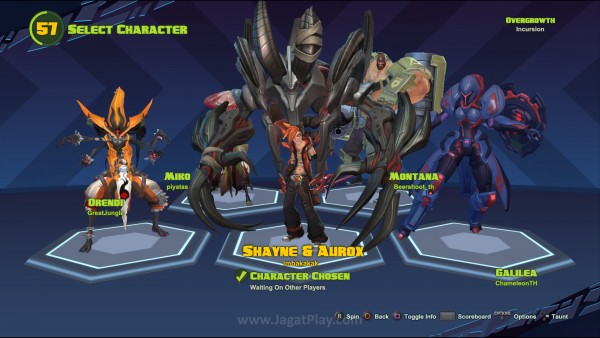 Menjajal BETA Battleborn: Borderlands Versi MOBA? 8 Varian karakter bisa dibuka begitu Anda menyentuh level user tertentu.