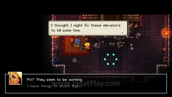 NPC akan muncul secara acak dan dapat memberikan fitur baru di dalam game