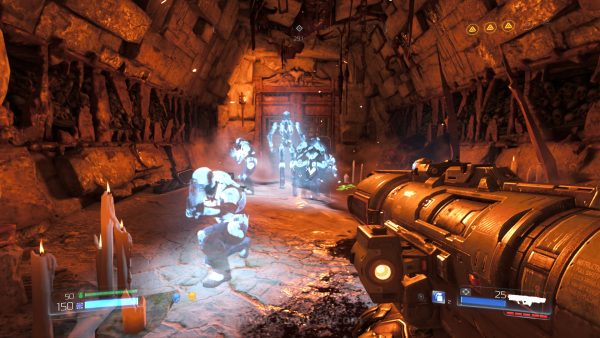 Review DOOM: m/ ! 11 Untungnya, berusaha dekat ke sensasi klasik tak lantas membuat seri ini tak punya inovasi fitur sama sekali.