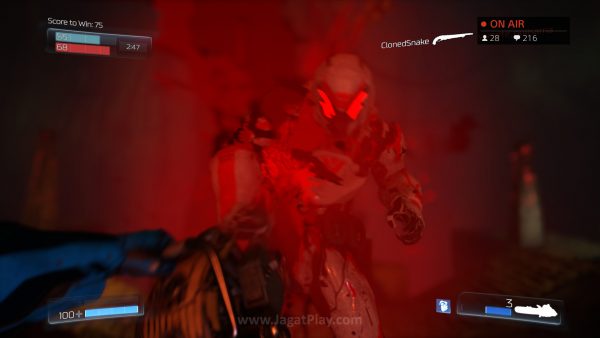 Review DOOM: m/ ! 5 Berita yang lebih buruk? Belum sebulan rilis, sudah sulit untuk menemukan player yang aktif di mode selain Team Deathmatch.