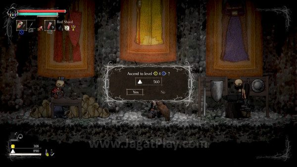Sering-seringlah menaikkan level karakter di Sanctuary