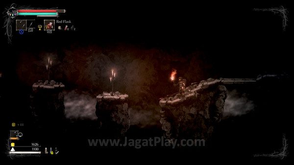Menggunakan obor untuk melalui daerah gelap adalah keharusan