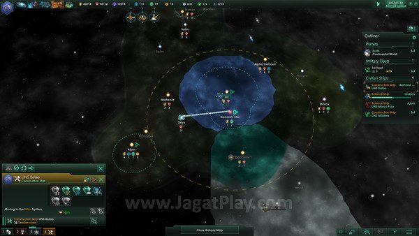 Review Stellaris: Ribet Tapi Memuaskan! 2 Anda akan berpacu dengan ras alien lain dalam memperluas daerah kekuasaan